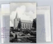 31171 W3204 Nordstemmen FOTO KEINE AK Foto mit Negativ, Kirche, Friedhof