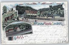38685 W3394 Lautenthal - Hüttschenthaler Kurhaus, bahnhof