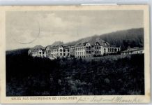 42799 W5653 Leichlingen (Rheinland) Gebrauchsspuren Sanatorium Roderbirken, Landesversicherungsanstalt Rheinprovinz