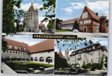 48231 W4410 Freckenhorst - Kirche, Landvolkhochschule, Schloß