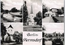 10115 W1000 Hermsdorf - Fliesstal, Bahnhof, Waldsee, Kirche