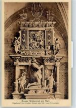 37445 W3425 Walkenried - Kloster , Denkmal Ernst des VII
