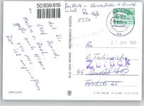 18586 O2356 Baabe , Ostseebad - Strand, Ortspartie