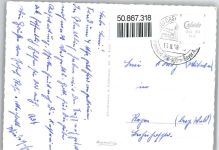 87634 W8953 Obergünzburg - St. Martinskirche, Gutbrod-Denkmal, Lourdesgrotte