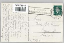 07422 O6821 Paulinzella - Landpoststempel
