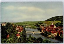 79725 W7887 Laufenburg , Baden - Rheinbrücke