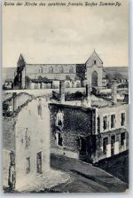 51600 Sommepy-Tahure - Ruine der Kirche