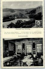 54470 W5550 Bernkastel-Kues - Wandrelief der Doctor-Weinstube, Doktorberg