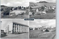 73540 W7072 Heubach , Württ - Freilichtbühne, Teilansicht, Erholungsheim