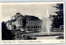 Königsberg Kaliningrad - Anlagen am Schauspielhaus