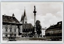 85072 W8078 Eichstätt , Bay - Residenzplatz, Mariensäule
