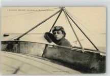 Aviateur B. Rolane chef pilote Monoplan Nieufort Flugwesenpionier 1910