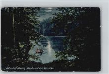 Stadt Misdroy / Miedzyzdroje Mondschein Jordansee Nacht
