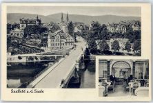 07318 O6800 Saalfeld , Saale - Bahnhofswirtschaft