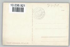 72805 W7414 Honau , Württ Künstlerkarte Schloß Lichtenstein
