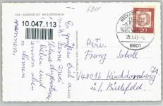 69239 W6918 Neckarsteinach - Burg Ausflugsschiff