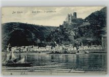 56346 W5422 St. Goarshausen - Burg Katz