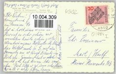 49214 W4502 Bad Rothenfelde 1964 Foto AK Hotl zur Post