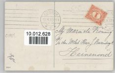Frau und Pferd, sign. C.W.F.A., 203/3, Her Sport Pferd Künstlerkarte