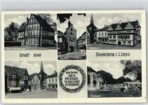 32825 W4933 Blomberg , Lippe - Amtsgericht Stadttor Rathaus Freibad