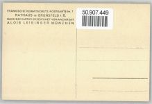 97947 W6974 Grünsfeld - Zeichnung (Leibinger), Rathaus