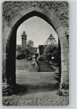 64757 W6932 Hirschhorn (Neckar) - Burghof