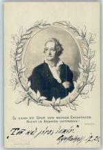 Faust 1899 Foto AK Schriftsteller