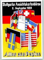 Nr. 114 Stuttgarter Ansichtskartenbörse 2. Sept. 1989 AK AK - Geschichte