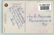 Nr. 837 - Frau mit Staffelei Staffelei Künstlerkarte