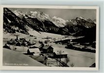 87541 W8973 Hinterstein - Ortsansicht Winter