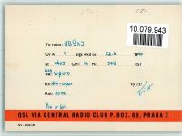 Trstena E-Lok OK3-9391 QSL-Karte Lokomotive