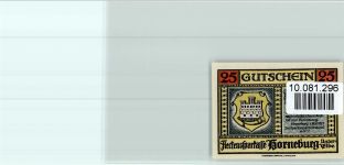 21640 W2152 Horneburg , Niederelbe - Notgeldschein Geesthaus Wappen
