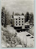 77815 W7580 Sand , Schwarzwaldhochstr - Hotel Restaurant Wiendenfelsen Winter