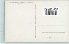 Serie Götzenberger Schwarzwaldsagen Blatt 14 - Kloster Lichtenthal Sage Künstlerkarte