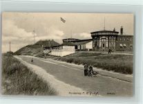 W2982 Norderney Giftbude Ziegen Schwarz-Weiß-Rot 1908