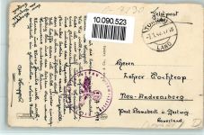 O7290 Torgau Hotel Friedrich der Grosse Feldpoststempel Feldpoststempel WK II