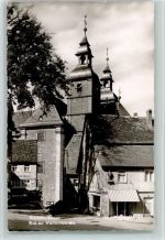 74731 W6968 Walldürn - Blick zur Wallfahrtskirche