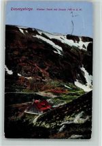 Kleine Teichbaude - Riesengebirge Kleiner Teich mit Baude