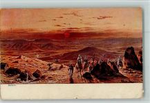 Wüste Sahara AK Serie Mittelmeer Perlberg, F. 1923