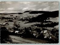 63679 W6479 Schotten , Hess - Blick auf Schotten Hoherodskopf