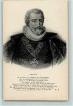 Henri VI, Roi de France AK Orden Adel Frankreich