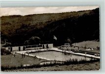 64720 W6120 Vielbrunn , Odenw - Freibad Sprungturm