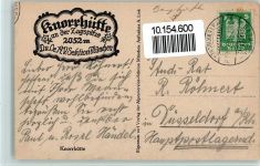 82467 W8100 Knorrhütte - Hüttenstempel