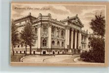 Warschau Warszawa - Palast der bildenden Kunst Palac sztuk pieknych