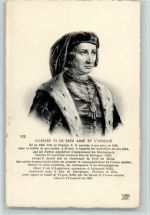 ND Phot. Nr. 132 Charles VI le Bien Aimé et L'Insensé Adel Frankreich
