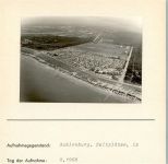 27472 W2190 Sahlenburg FOTO KEINE AK Zeltplätze Foto montiert auf Karton