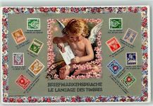 Engel - Schweizer Briefmarken - Verlag Max und Carl Künzli Tobler 7472 Briefmarkensprache