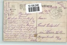 Schulter an Schulter - Zweibund - Schulvrein 742 AK Kinder in Uniform 1916 Gebrauchsspuren