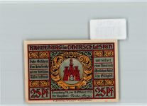 Kreuzburg O.S. Kluczbork - Notgeld Glocken