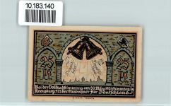 Kreuzburg O.S. Kluczbork - Notgeld Glocken